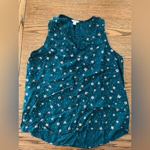 Floral Tank Top Blouse